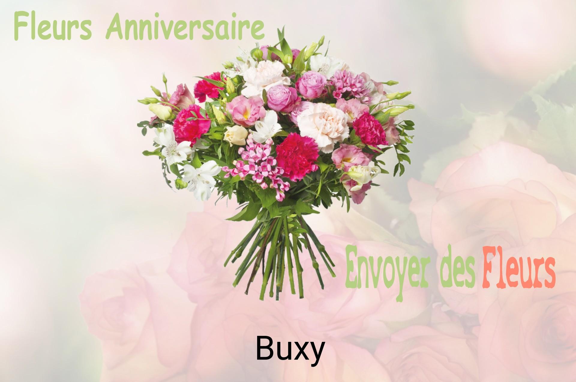 Bouquet de fleurs d’anniversaire livré à Buxy